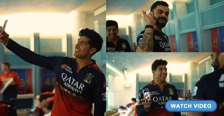 IPL 2025: Virat Kohli’s hilarious take on Swastik Chikara’s selfie request breaks the internet; video goes viral