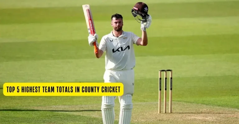 Top 5 highest ever team totals in County Cricket history ft. Surrey