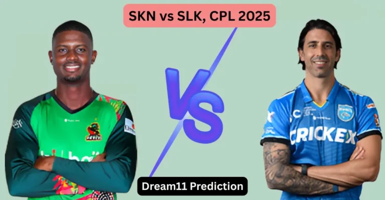 SKN vs SLK, CPL 2025: Match Prediction, Dream11 Team, Fantasy Tips and Pitch Report | St Kitts and Nevis Patriots vs St Lucia Kings