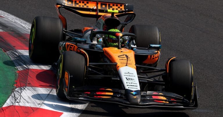 Norris dominates third practice in Mexico while other title contenders struggle