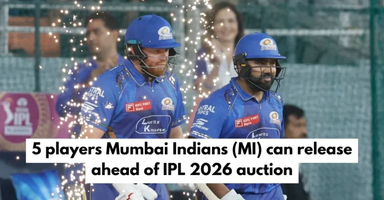 Mumbai Indians: 5 players MI can release ahead of IPL 2026 auction