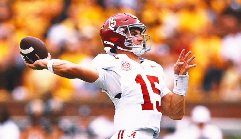 QB Ty Simpson Shines, Alabama Outlasts Missouri in 3rd Straight Ranked SEC Win