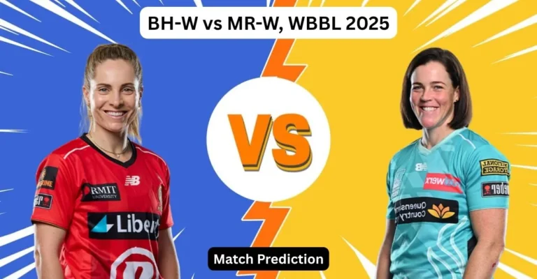 BH-W vs MR-W, WBBL 2025 Match Prediction: Who will win today’s game between Brisbane Heat and Melbourne Renegades?