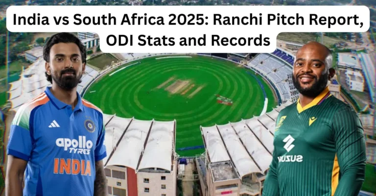 India vs South Africa 2025: Ranchi Pitch Report, ODI Stats and Records