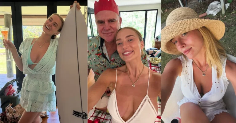 PHOTOS: Grace Hayden parties with father Matthew Hayden after returning from ILT20