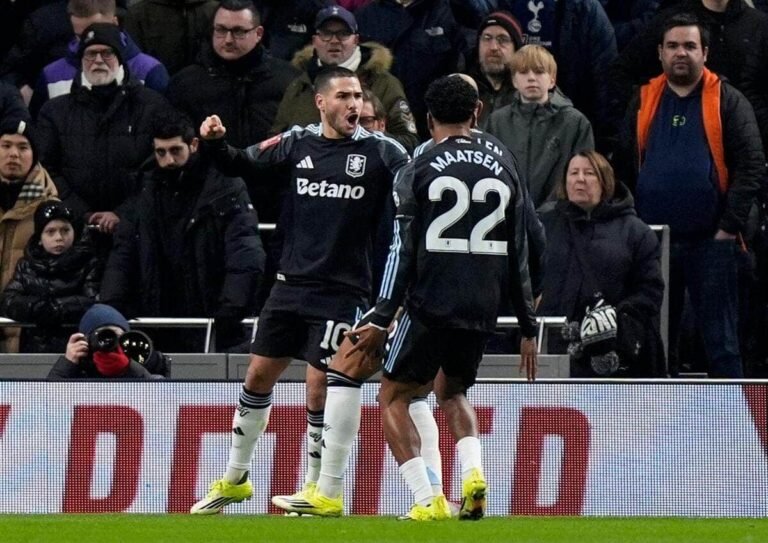 Buendia and Rogers goals pile pressure on Frank despite Spurs fightback