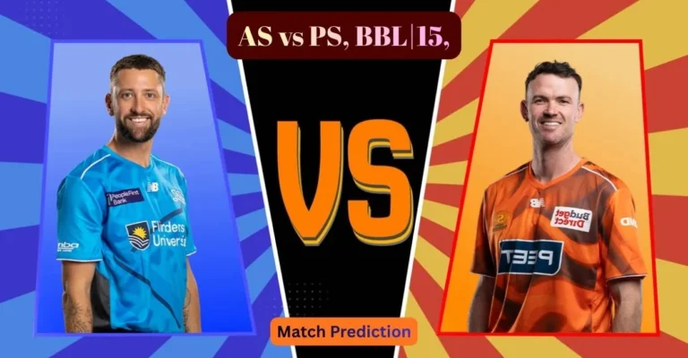 AS vs PS, BBL|15, Match Prediction: Who will win today’s game between Adelaide Strikers and Perth Scorchers?