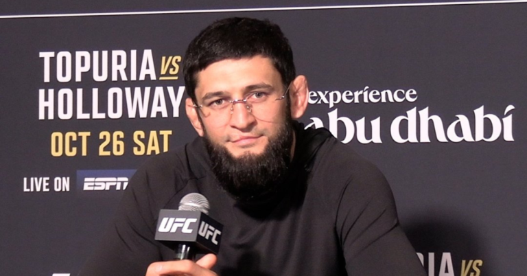 Khamzat Chimaev Did A Bait-and Switch To UFC Fans: Show Excitement Then Show IQ