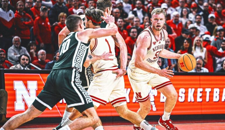 No. 13 Nebraska Survives Against No. 9 Michigan State to Stay Undefeated