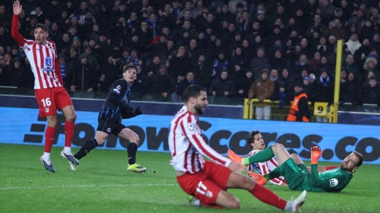 Club Brugge and Atleti in six-goal thriller as Schick double fires Bayer Leverkusen to victory