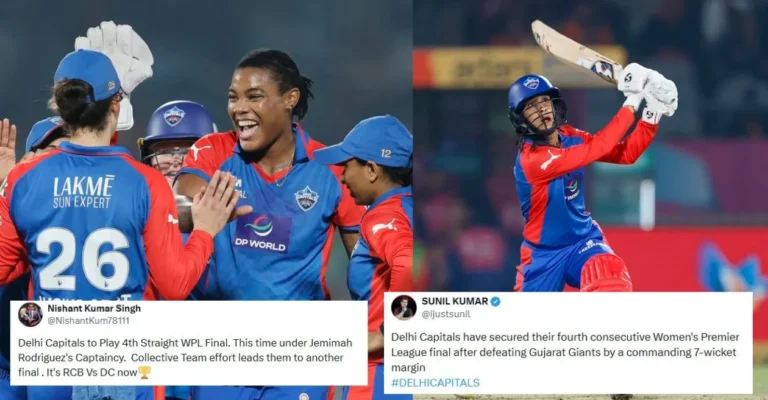 Fans go crazy as Delhi Capitals outclass Gujarat Giants in the Eliminator to reach fourth WPL final in a row