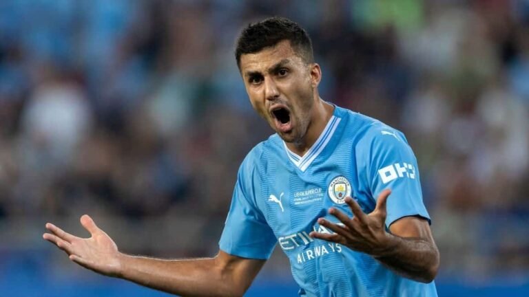 Rodri facing FA ban for referee comments after Tottenham draw