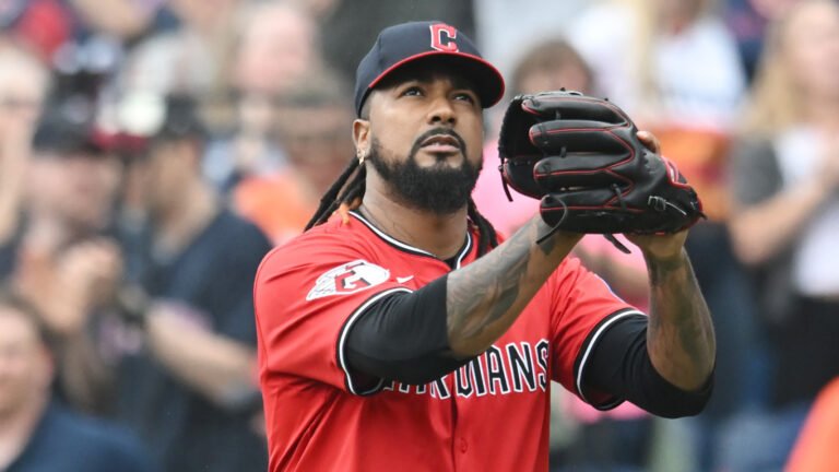 Emmanuel Clase accused of rigging pitch during Guardians playoff game