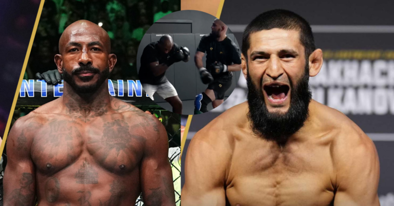Fans Go Wild After Khamzat Chimaev Drops Khalil Rountree Jr. In Sparring