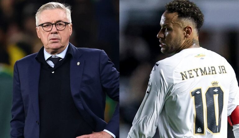Carlo Ancelotti Asks President Of Brazil For Advice On Neymar World Cup Call-Up