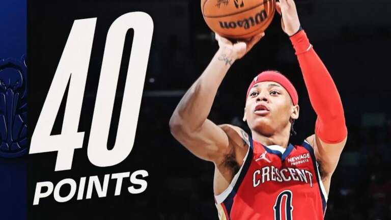 Jeremiah Fears scores 40 as Pelicans set franchise record in win over Jazz