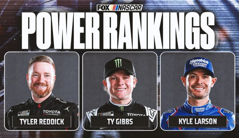 NASCAR Power Rankings: Ty Gibbs Moves On Up After 1st Cup Win