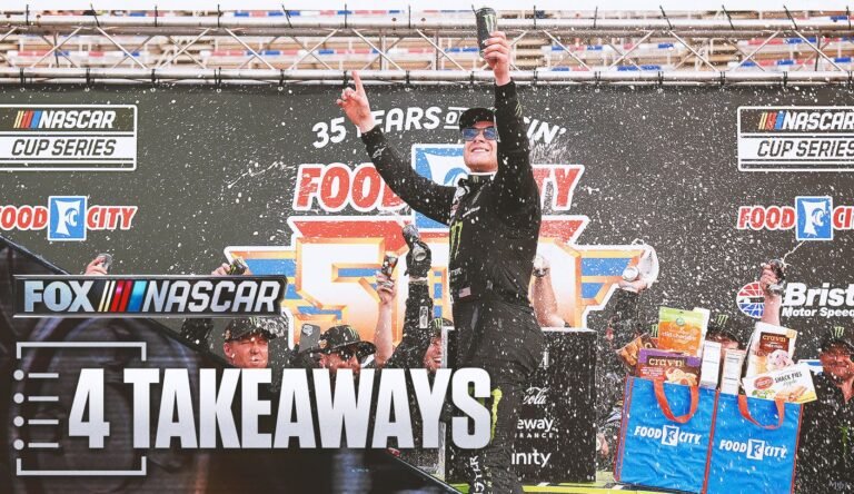 4 Takeaways From Ty Gibbs’ First Career Victory In Cup As He Wins Bristol