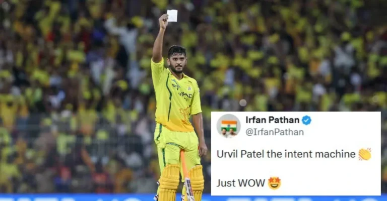 Fans go crazy as Urvil Patel’s explosive knock storms CSK to an emphatic win against LSG in IPL 2026