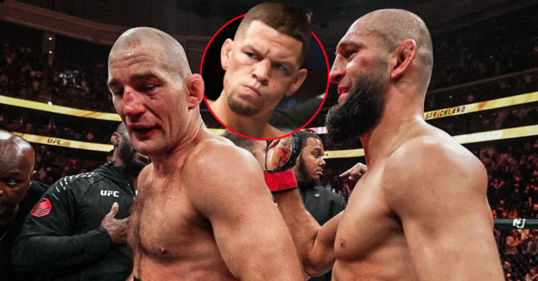 Nate Diaz Calls Sean Strickland ‘Soft’ Over Fake Beef With Khamzat Chimaev