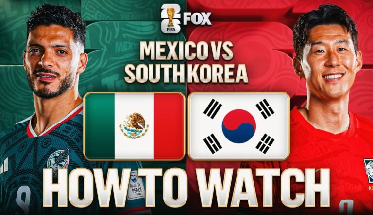 Mexico vs. South Korea: How to Watch, TV Channel, Live Stream