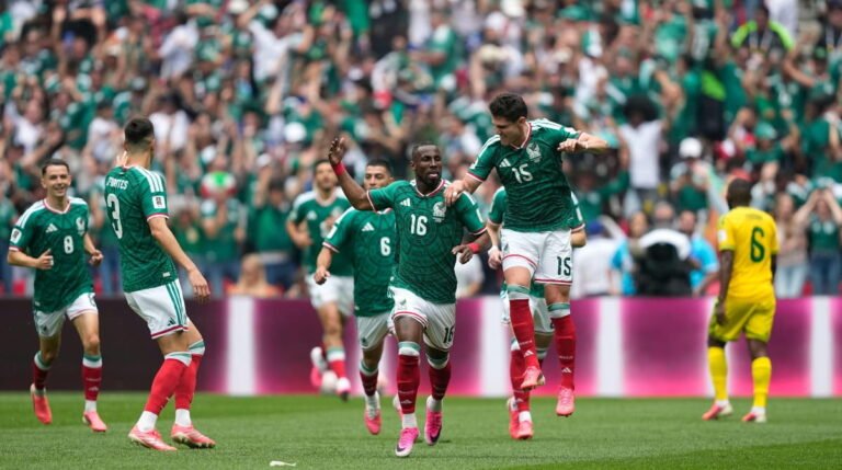 Mexico City erupts as hosts open World Cup scoring