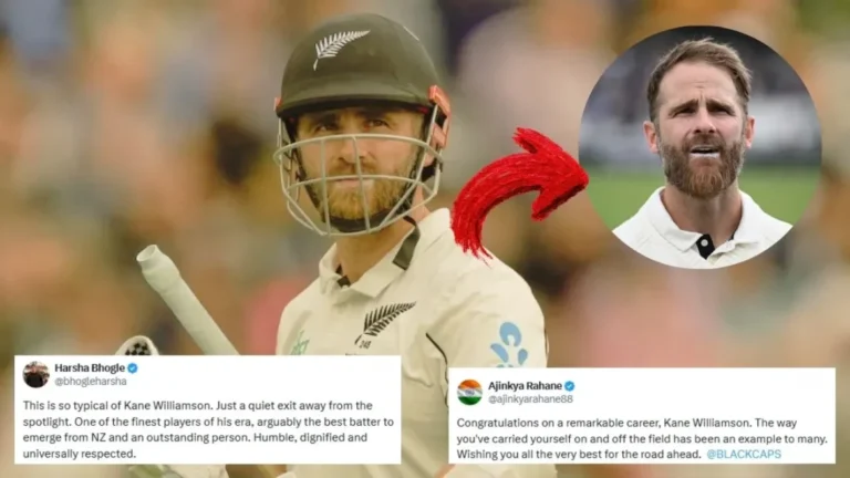Cricket fraternity pour in tributes after Kane Williamson calls time on his international career