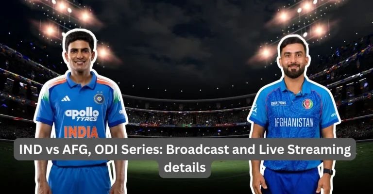 IND vs AFG, ODI Series: Broadcast and Live Streaming details – When & Where to watch in India, Afghanistan, Pakistan, UK, USA & other countries