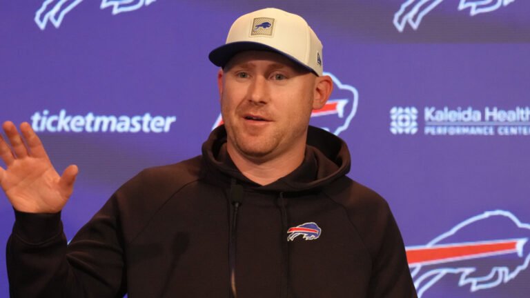 Bills HC Joe Brady breaks silence on firing of Sean McDermott