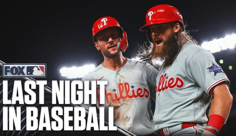 Last Night In Baseball: Phillies Blow It Twice, Then Play Awe-Worthy 9th To Win