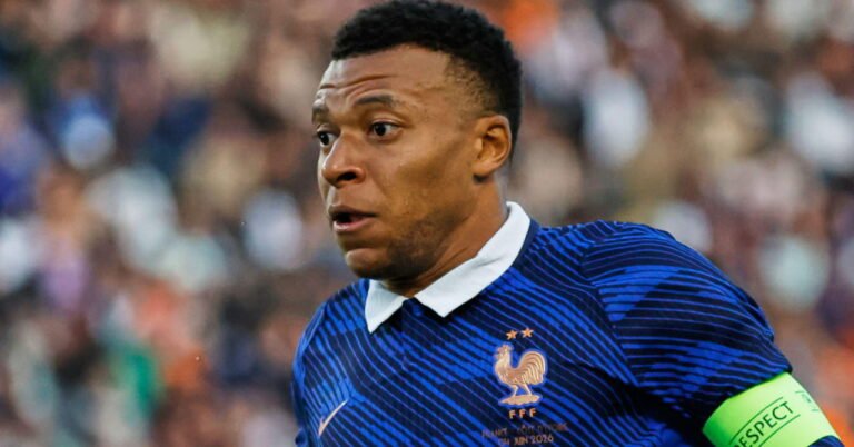 Kylian Mbappe ‘can’t believe’ World Cup 2026 goals as Rice, Konsa and Saka give Three Lions 4-0 first-half lead in play off