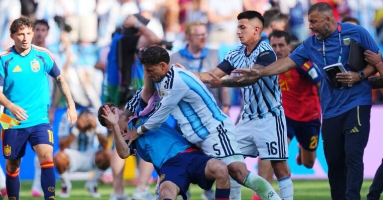 FIFA charges Argentina players over World Cup final conduct and opens case over Falklands banner