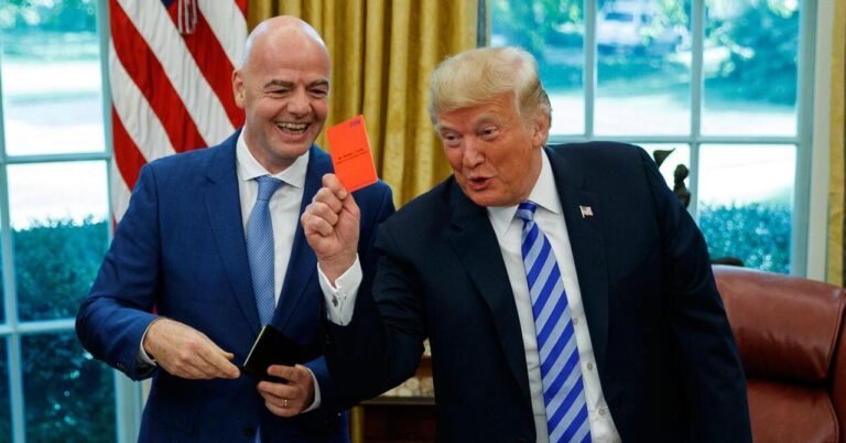 Donald Trump confirms he spoke to FIFA chief Gianni Infantino to get USA striker Balogun’s ban suspended