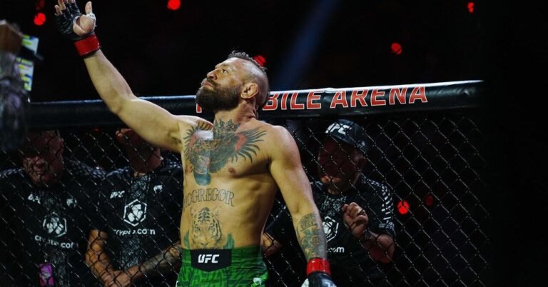 Conor McGregor’s UFC return ends in defeat against Max Holloway