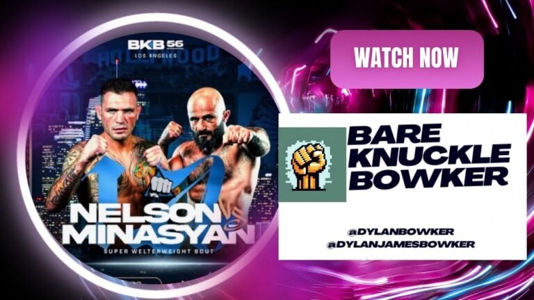 BKB 56’s LT Nelson “I Am The Pound-For-Pound King Of Bare Knuckle”