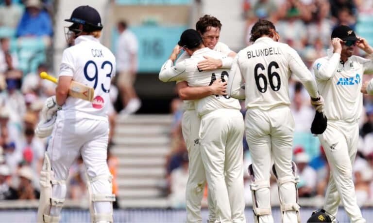 England crumble as New Zealand seal comprehensive second Test win at The Oval
