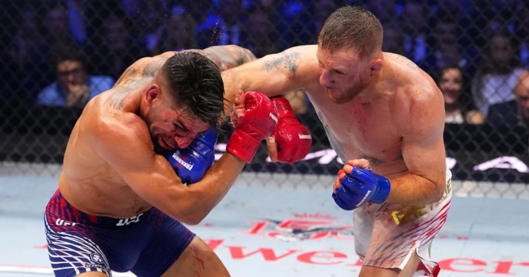 Justin Gaethje Sends Message To Ilia Topuria After UFC Freedom 250 Slugfest