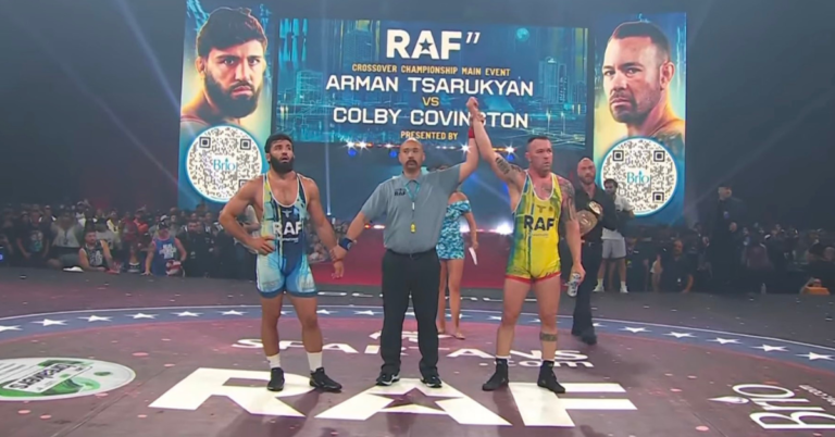 Colby Covington Crushes Arman Tsarukyan’s Undefeated Record At RAF 11