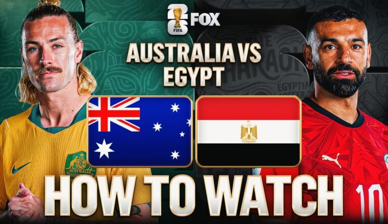 How to Watch Australia vs. Egypt: TV Channel, Live Stream, Time