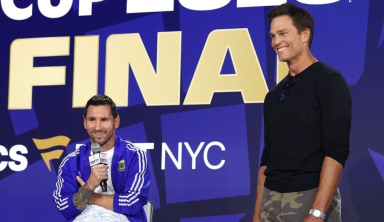 Lionel Messi Tells Tom Brady ‘Insane’ Story Behind Viral Lamine Yamal Baby Photoshoot