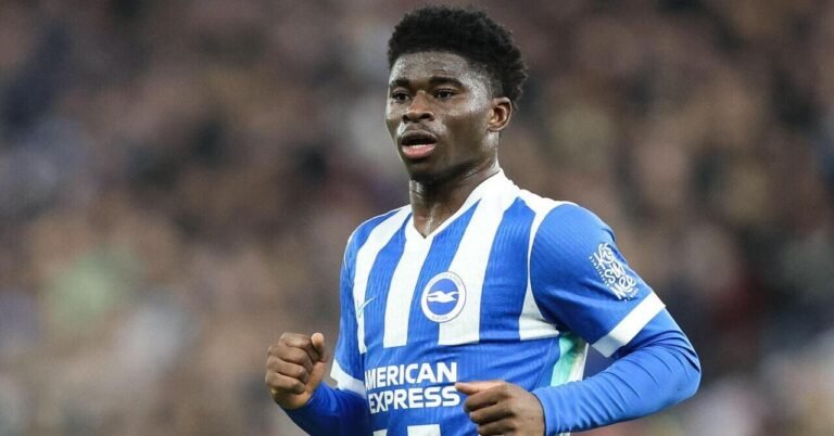 Man United agree £70m deal for Brighton midfielder Baleba