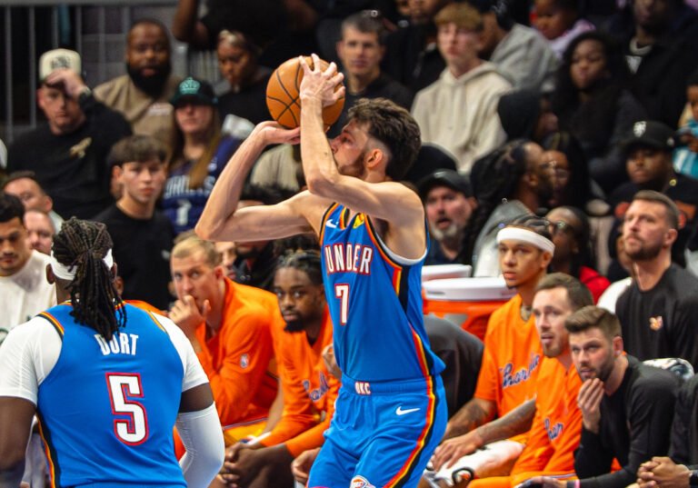 Chet Holmgren reacts to Thunder’s offseason roster changes