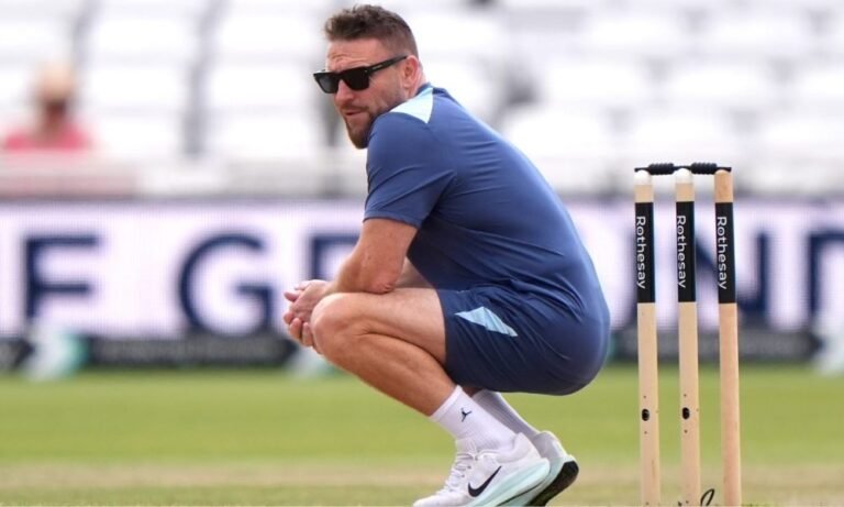 Brendon McCullum sacked as England Test coach but remains in charge of white-ball set-up