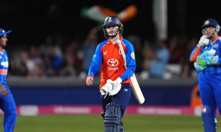 England beaten by India in T20 World Cup warm-up clash in Chelmsford