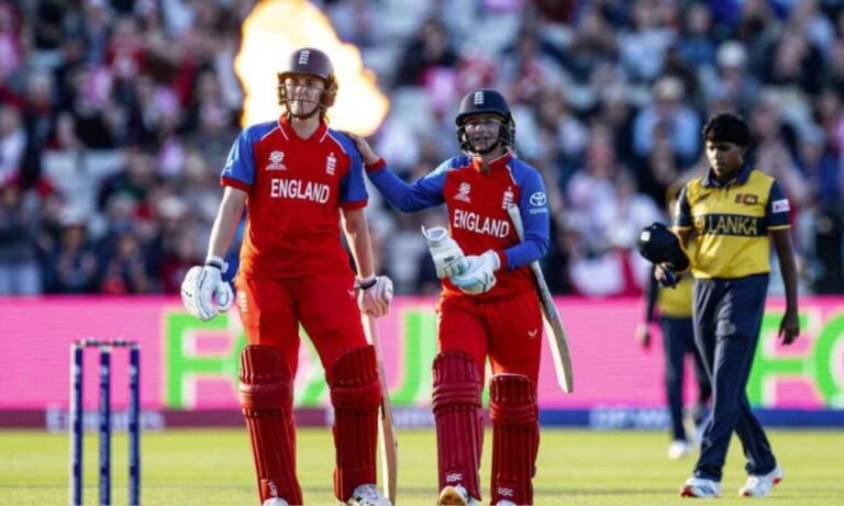 Danni Wyatt-Hodge stars as England defeat Sri Lanka in T20 World Cup opener