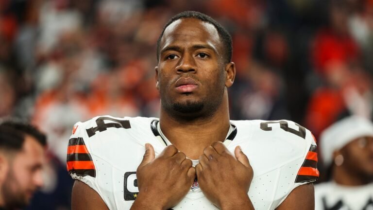 Running Back Nick Chubb Announces Retirement From The NFL After 8 Seasons