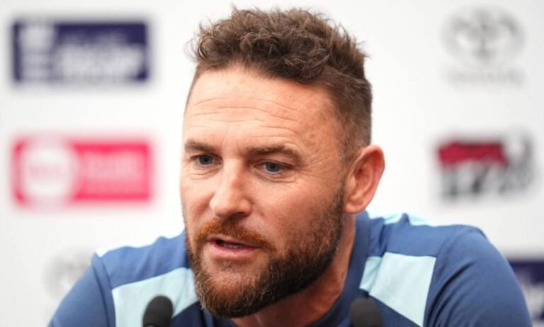 Brendon McCullum reminds England’s white-ball side of ‘responsibilities’