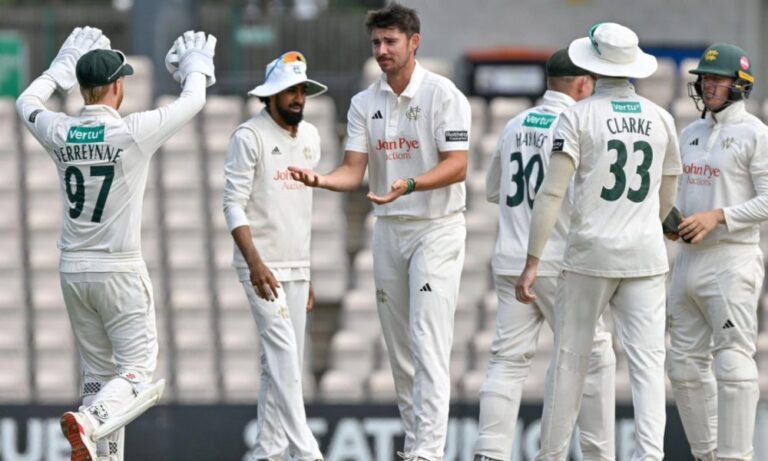 Nottinghamshire’s Kyle Verreynne to miss County Championship run-in