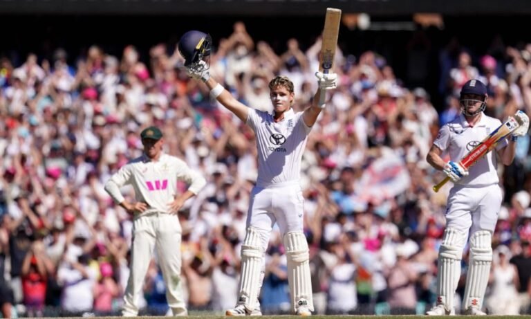 Jacob Bethell’s sparkling century offers silver lining for England in fifth Ashes test