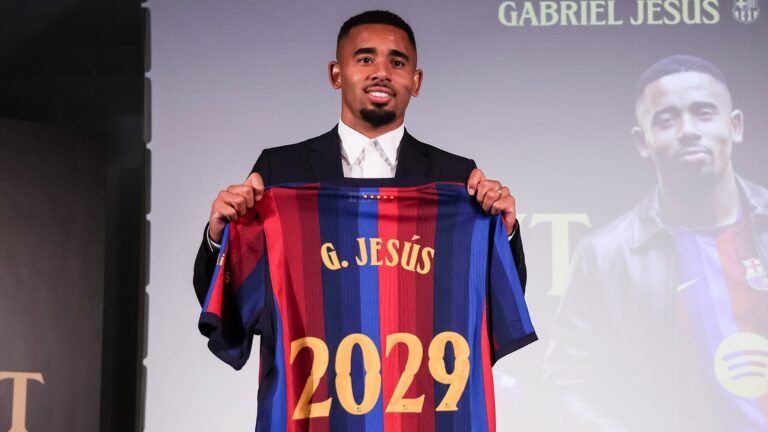 Barcelona Completes Transfer Deadline Day Deal For Gabriel Jesus From Arsenal